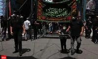 تصویری از کمربندهای میلیونی روی کمر عزاداران!