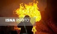 آتش‌سوزی در واحد الفین پتروشیمی بندر امام