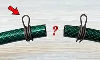 اگر شلنگ آب سوراخ شد، چگونه در چند دقیقه تعمیرش کنیم؟