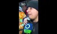 ویدیویی ناراحت کننده‌ از ضجه‌های تلخ یک هوادار نساجی