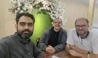 عکسی دونفره ثابتی و شهبازی که پس از توافق سوژه شد
