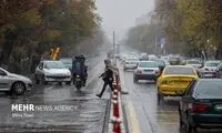 بارش شدید باران و یخبندان در راه تهران