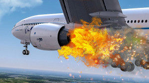 لحظه وحشتناک آتش‌گرفتن یک هواپیما در فرودگاه توکیو
