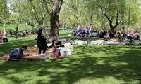 ظرفیت این منطقه از تهران در روز سیزده‌بدر پُر شد!