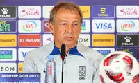 واکنش کلینزمن به تقابل احتمالی ایران و کره جنوبی