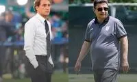 خشم مدیر رسانه‌ای تیم فوتبال از مقایسە اندام قلعەنویی و مانچینی