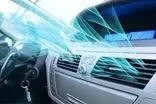 خلاقیت جالب یک راننده برای خنک کردن مسافران