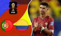 خلاصه بازی کلمبیا 0 - پرتغال 0