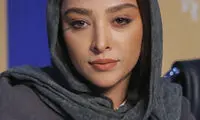 پوشش متفاوت آناهیتا درگاهی در دل کویر 