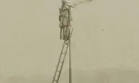 قاب تاریخی از شروع ارتباطات مدرن در ایران قاجار