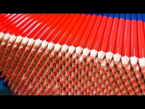 ببینید مدادهای باکیفیت ژاپنی چگونه تولید می‌شوند؟ 