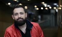 ویدئو پربازدید از محسن افشانی در بهشت زهرا 
