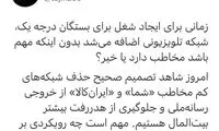 کنایه سنگین یک مدیر سابق به حذف دو شبکه 