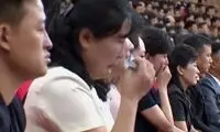 رهبر کره شمالی اشک همه را درآورد!