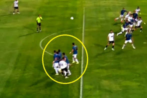 تصویری از عجیب‌ترین خطای هفته لیگ برتر ایران 