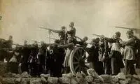 عکس دیده نشده از لباس فرم‌ یک نظامی قاجاری