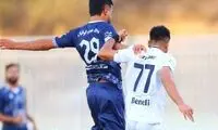 تساوی بدون گل چادرملو و ملوان در یک دیدار جنجالی