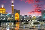 تصویر زیبا از حال و هوای زائران حرم رضوی