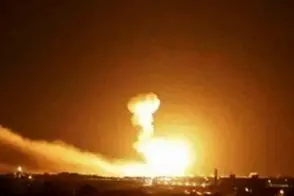 آتش‌سوزی مهیب در پالایشگاه عراق بعد از حمله