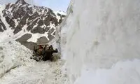 این جاده بر اثر بارش برف تا بهار ۱۴۰۲ بسته است!