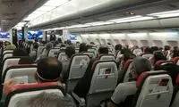 تصویر عجیب از وضعیت صبحانه پرواز تهران-مشهد!