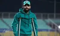 ستاره مصدوم پرسپولیس بعد از چند ماه پا به توپ شد