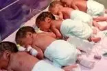 مادر یزدی به‌صورت طبیعی صاحب پنج‌قلو شد! 