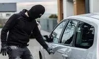  تصاویر باورنکردنی از دزد باطری خودروها در قم