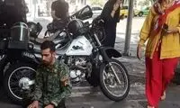 نگاه خاص یک دختر به مامور یگان ویژه وایرال شد