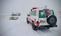 تصاویری از امداد رسانی به گرفتاران کولاک در آذربایجان‌غربی