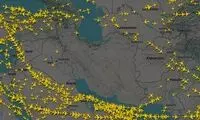 آسمان ایران کلیر شد