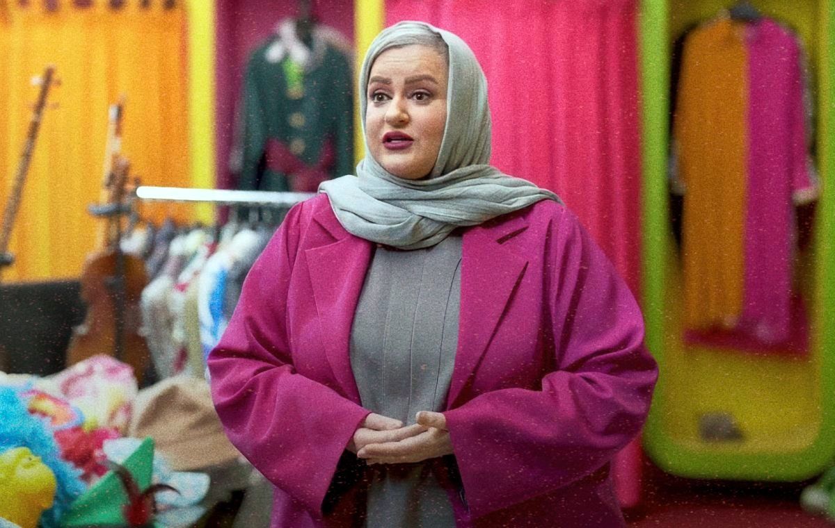   نعیمه نظام‌دوست با یک استایل شیک در کنسرت 