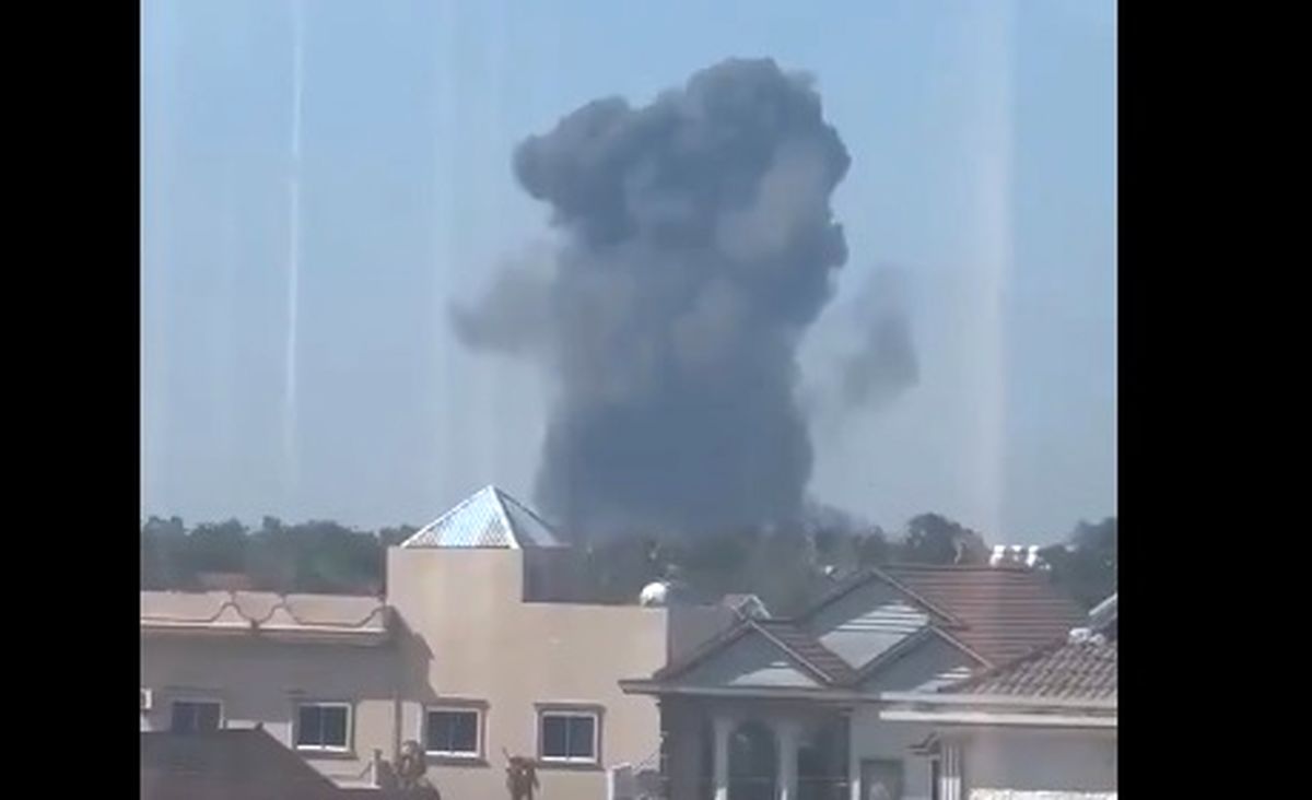 بمباران تایلند با جت‌های جنگنده در شهر سامراونگ