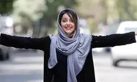 نازنین بیاتی هم موهایش را زرد عقدی کرد!