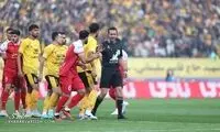اشتباه مهم داور در دیدار سپاهان - پرسپولیس