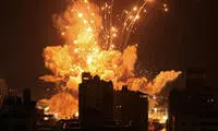 گزارش زنده خبرنگار الجزیره زیر حملات اسرائیل