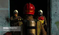 نجات ۲۰ تن از حریق یک ساختمان در اهواز