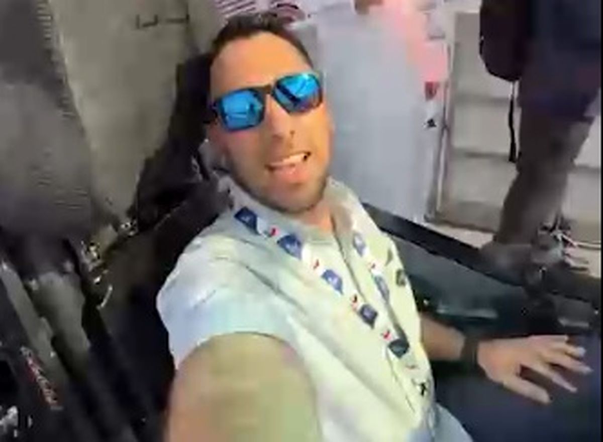 یک ایرانی پشت فرمان جنگنده اف 35!