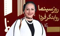 اکسسوری‌های مرواریدی زهرا داوودنژاد در این مراسم جلب‌توجه کرد