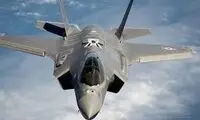 لحظه پرتاب بمب اتمی از جنگنده F35 ارتش آمریکا