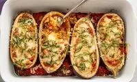 طرز تهیه یک غذای مجلسی و ایتالیایی با بادمجان