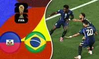 خلاصه بازی برزیل 3 - هائیتی 0