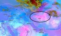 تصویرِ وحشتناک از وضعیت گرد و خاک در ایران