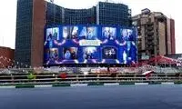 تصویر 4 دختر روی دیوارنگاره مشهور تهران نقش بست