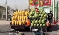 استادیوم بازی سرخابی‌ها، بازار میوه و تره‌بار شد!