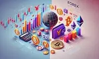 فارکس یا ارز دیجیتال؟ مقایسه‌ای جذاب برای سرمایه‌گذاران تازه‌کار!