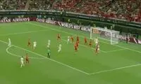 گل اول چک به کره جنوبی بر خلاف جریان بازی!