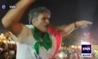 شعار بامزه هوادار ایرانی قبل از بازی با آمریکا