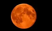 وضعیت ماه یک شب قبل از ماه گرفتگی خونین!