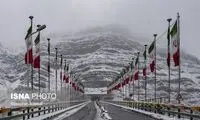 محدودیت تردد در جاده کرج-چالوس